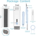 thumbnail image 6 of 7-in-1 Electronic Cleaner Kit for Airpods Laptop Cleaner, Keyboard Cleaner Kit, Portable Cleaning Kit with Cleaning Pen Brush for iPhone iPad MacBook Screen/Keyboard/Headphones, 6 of 11