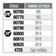 thumbnail image 2 of Juego 7 Puntas Bristol JPB60 Urrea JPB60, 2 of 4