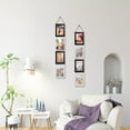 4x6 Collage Hanging Picture Frames set of 2,Black and White Wall
