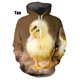 thumbnail image 3 of Sudadera con capucha divertida de patos para niños, ropa para hombres, sudaderas con capucha de pato amarillo con impresión 3D, sudaderas para mujeres, jerséis, sudaderas de moda Harajuku y2k, sudader, 3 of 5