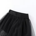 thumbnail image 4 of GYRATEDREAM Girls Layered Tutu Tulle Skirts Toddler Tutu Skirt Tulle Asymmetric Elastic Waist Skirts Girls Birthday Fashion Clothes , 6-7 Years, 4 of 9