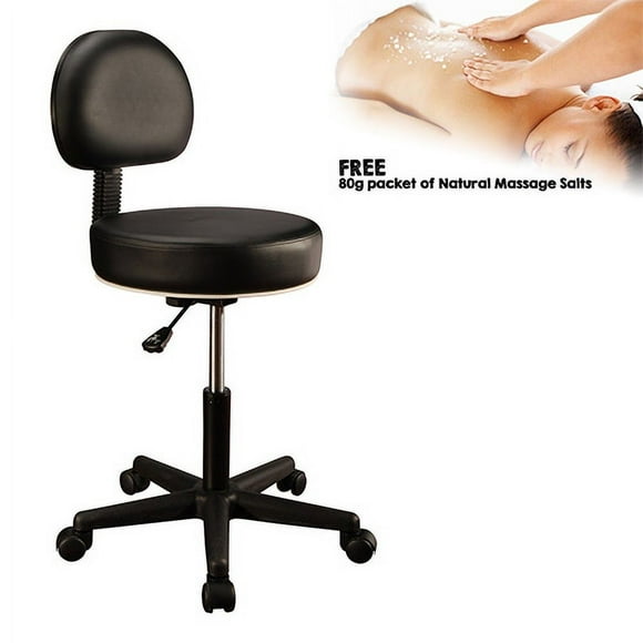 MT Backrest Stool - Black