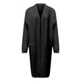 thumbnail image 6 of Long Cardigan Sweaters for Women Long Sleeve Loose Casual Open Front Knit Coatigan with Pockets Fall Winter Sweater Coats, 6 of 7