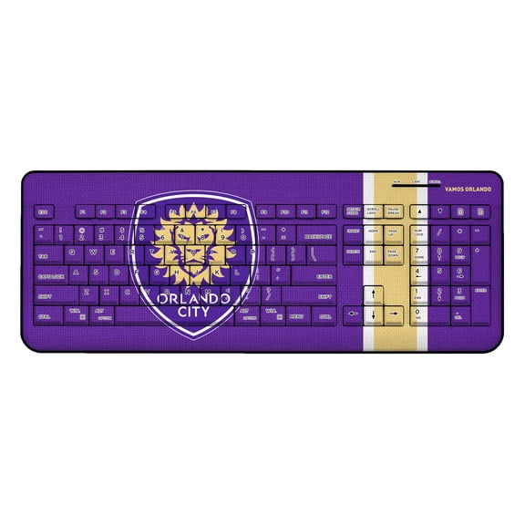 Orlando City SC Team Stripe Wireless Keyboard