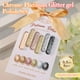 thumbnail image 2 of Set de esmaltes en gel con purpurina Double Rhythm, 15 ml x 6, con pizarra, 2 of 9