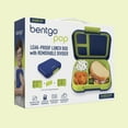 thumbnail image 3 of Bentgo Pop Leak-Proof Lunch Box with Removable Divider - Navy Blue/Chartreuse, 3 of 5