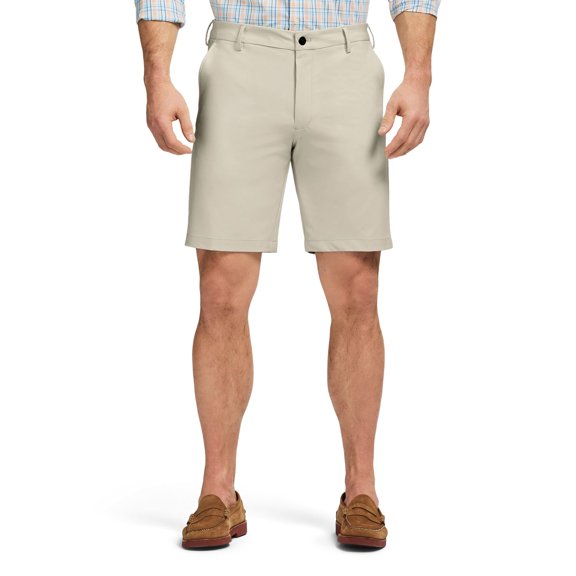 Men's IZOD Traveler Shorts Color: Plaza Taupe Size: 38
