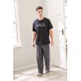 thumbnail image 2 of Richie House Men's Knit Two-piece Pajama Sleepwear Set NRHM2866, 2 of 7
