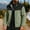 Army Green, variant on Mens Softshell Jacket -Water Resistant Windbreaker Bomber Jacket Performance Mens Rain Jacket for Hiking Running Jogging Size XXS-XL White