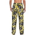 thumbnail image 3 of Xecao Orchids Flowers Men's Straight Lounge Pajama Pants: The Ultimate in Comfortable Sleepwear, 3 of 9