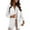 White, variant on Womens Blazer Open Front Fashion Long Sleeve Business Work Casual Suit Jackets Lightweight Notched Collar Cardigan Womens Wool Coats Winter