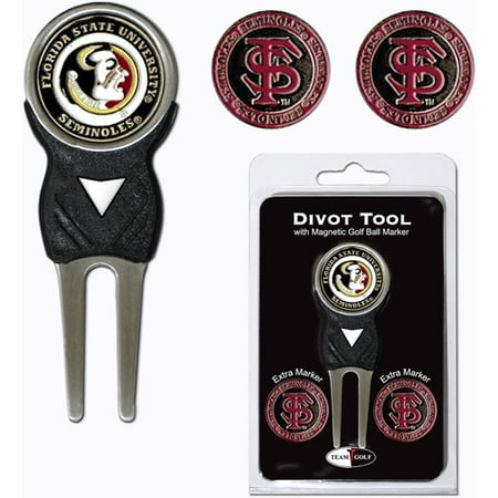 UPC 637556210456 product image for Team Golf NCAA Florida State Divot Tool Pack With 3 Golf Ball Markers | upcitemdb.com
