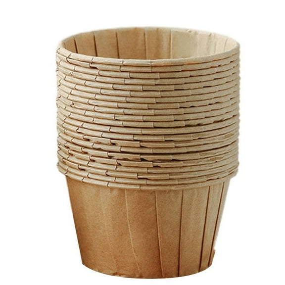 Cupcake Cups, Household Roll Muffin Cups, High Temperature Paper Trays, Dessert Steam Oven Baking Molds B