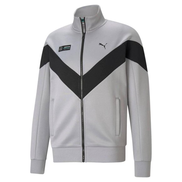 Chamarra Puma Mapf1 Mercedes Team Track Jacket Hombre gris L Puma 599604 02