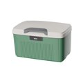 thumbnail image 5 of kowaku Lockable Storage Box Four Digit Password Versatile Large Spacious Household Portable Trunk Locking Container Bin Lockable Box Green, 5 of 9