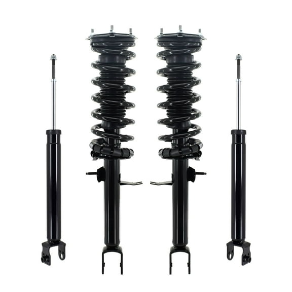 Set Front Quick Complete Strut-Coil Spring-Rear Shock For 2006 2007 Infiniti M35