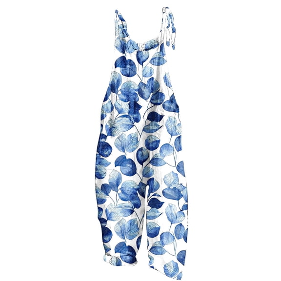 Gamivast Baggy Overalls for Women Cute Bunny Graphic Print Wide Leg Jumpsuits Comfy Soft Bib Overalls Fashion Jumpsuits Casual Daily Wear