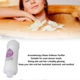 thumbnail image 3 of Shower Head Aromatherapy Filter Hard Water Softener Water Purifying Shower Head Filter for Skin and Hair Care Lavender, 3 of 4