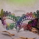 thumbnail image 3 of Big sale! Masquerade Lace Mask Halloween Cutout Prom Party Mask Accessories Halloween, 3 of 5