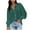 Dark Green, variant on Bovxnpu Womens Long Sleeve Plus Size Tops, Button Down Shirts for Women Dressy Casual Blouse Business Casual Work Tops Plus Size Spring Clothes S
