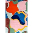 thumbnail image 2 of Jawa collection Handmade Modern Abstract Design Hand Tufted Area Rug Hand Tuft Wool Rug, 2 of 5