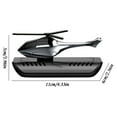 thumbnail image 3 of JoyMoreHome Helicopter Car Air Fresheners, Creative Car Perfume Decoration, Car Airplane Fragrance Diffuser for Car, Home, Office, 3 of 5