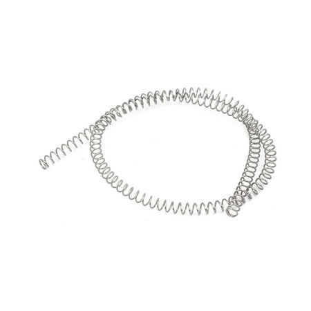 

0.5mmx4mmx305mm 304 Stainless Steel Compression Spring Silver Tone