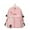 Pink, variant on Extra Large Backpack Men and Women Adult Fashion Colorblock Nylon Zipper Large Capacity Student Backpack Hiking Backpack with Hydration Pack Pink One Size