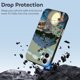 thumbnail image 4 of Funda de TPU de Mi vecino Totoro para iPhone 16 Plus: ultrafina, a prueba de golpes, antiamarilleo, resistente a arañazos, compatible con carga inalámbrica, agarre mejorado, estilo negro., 4 of 7