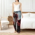 thumbnail image 4 of Sikiie Majestic Red Dragon Women’s Lounge Pants, Lounge Pants Sleep Bottoms, Lounge for Women, Womens Pajama Pants -XX-Large, 4 of 6