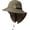 94599_armygreen(waterproof), variant on Waterproof Sun Hat, Wide Brim Neck Flap, Dark Grey, Xl Xxl