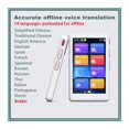 thumbnail image 4 of 135Languages 4inches Touch Wifi Offline AI Voice Translator Device,Speech Interactive Smart Instant, 4 of 7