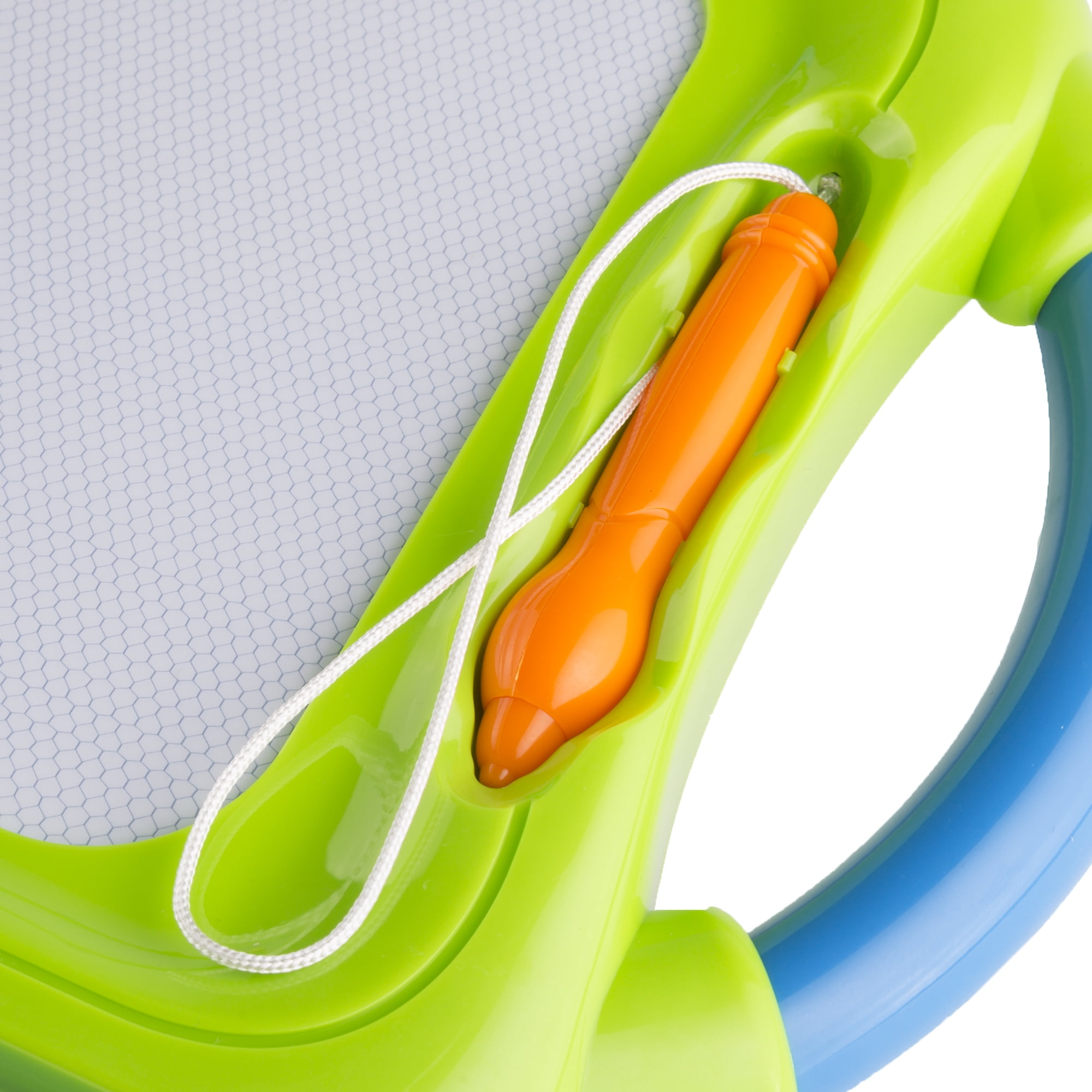 Hey Play Magnetic Drawing Board - Doodle Pad Toy with 4 Magnet Stamps