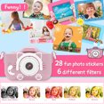 thumbnail image 4 of WOORNIGOJIN Kids Camera 1080p HD Digital Camera for Boys and Girls Aged 3-12 Years, 32GB SD card, Children's Day Gifts, Birthday Gifts (Pink), 4 of 11