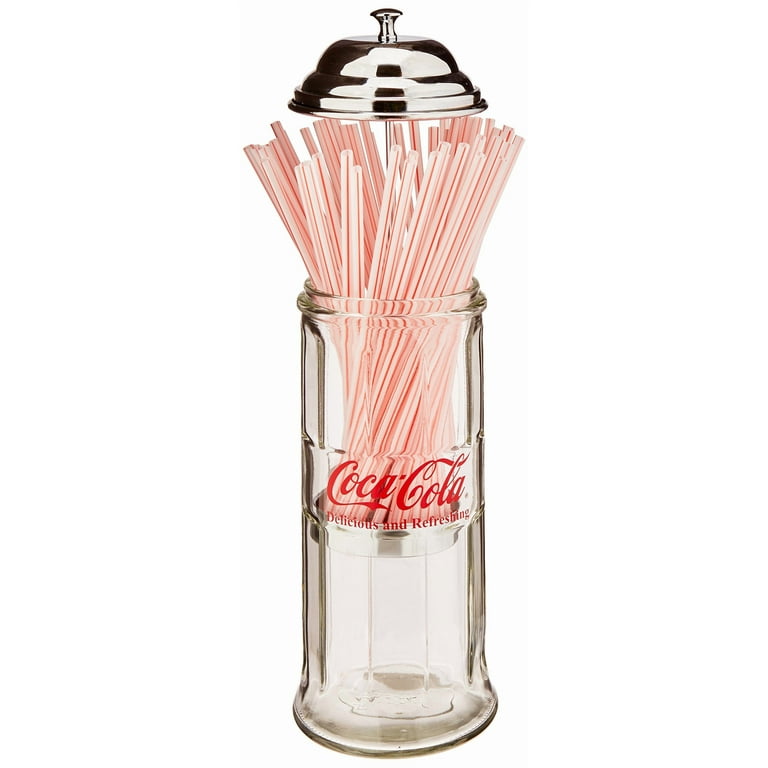 TableCraft Coca-Cola Straw Dispenser - Walmart.com