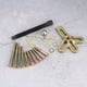 thumbnail image 4 of Kit de 13 extractores para reparación de automóviles, herramienta para el mantenimiento de la polea del cigüeñal del volante., 4 of 10