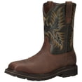 thumbnail image 1 of ARIAT Botte de Travail à Embout d'Acier pour Homme Sierra, Brun Foncé/vert Pin, 11 Wide US, 1 of 3