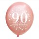 thumbnail image 3 of 5 piezas de decoración de feliz cumpleaños, oro, rosa, negro, 16, 18, 30, 50, 60, 70, 80 y 90 años, globos digitales de látex para fiestas de cumpleaños, 3 of 5