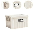 thumbnail image 6 of Storage Bin Storage Box Utility Crate Durable Plastic Construction for Organizing Home Car Trunk Dorm, 6 of 9