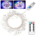thumbnail image 2 of DYstyle 3M/6M 100/200LED Dimmable Timer String Lights LED Firecracker Fairy Lights Christmas Lights for Home Wedding Party Garden Festival Decoration, 2 of 7