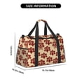 thumbnail image 3 of Fotbe Thanksgiving Sketch Turkey Bolsa de Viaje con Estampado, Bolsa de Fin de Semana para Mujer con Compartimento para Zapatos, Bolsa de Gimnasio con Bolsillo Húmedo, 3 of 7