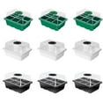 thumbnail image 1 of Seed Starting Kit with Adjustable Humidity Dome and Basic Plant Starting Kit Mini Greenhouse Germination Kit, 1 of 5