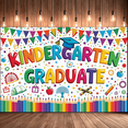 thumbnail image 3 of Colorful Kindergarten Graduation Banner Educational Theme for Kids Party School Event Celebration, 3 of 7