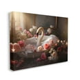 thumbnail image 4 of Stupell Industries Swan & Bathroom Roses Animals & Insects Painting Gallery Wrapped Canvas Art Print Wall Art, 20 x 16, 4 of 8