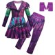 thumbnail image 3 of Disfraz de Mal de Descendants 3 para Halloween para niñas, disfraz de Evie para juego de rol, disfraz de Halloween para niños, ropa para fiestas, disfraces elegantes, 3 of 5