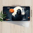 thumbnail image 2 of 1 Pcs 2D Flat License Plate Covers & Frames, Halloween Skeleton For Decorative Front, Waterproof For Decoration Aluminum License Plate Covers & Frames Cover For Men Women, 12" X 6", 2 of 6
