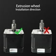 thumbnail image 1 of 3D Printer MK8 Extruder Dual Drive Extruders Short Distance Printing Hot End Kit Filament Distant Extrusion Replacement Parts Clear, 1 of 8