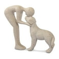 thumbnail image 1 of Escultura Friygardcn Estatua de hombre y perro de piedra arenisca, 1 of 8