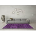 thumbnail image 3 of Ahgly Company Indoor Rectangle Abstract Purple Modern Area Rugs, 8' x 12', 3 of 4
