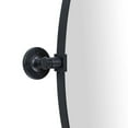 thumbnail image 7 of TEHOME Aura Black Oval Bathroom Mirror, 20x30 inches, Stainless Steel framed, Pivoting, 7 of 7